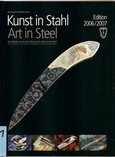 Buchcover "Kunst in Stahl: Art in Steel"